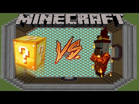 Minecraft - FIRE WITCH - LUCKY BLOCK CHALLENGES