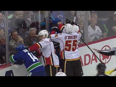 NHL  Jan.18/2014  Calgary Flames - Vancouver Canucks