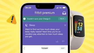 Fitbit Charge 5 not syncing data with phone? 