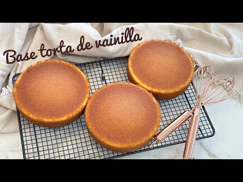 BASE TORTA DE VAINILLA