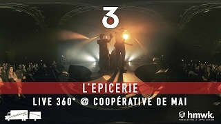 3.6 LIVE - L'ÉPICERIE - Décollage @ La Coopérative de Mai
