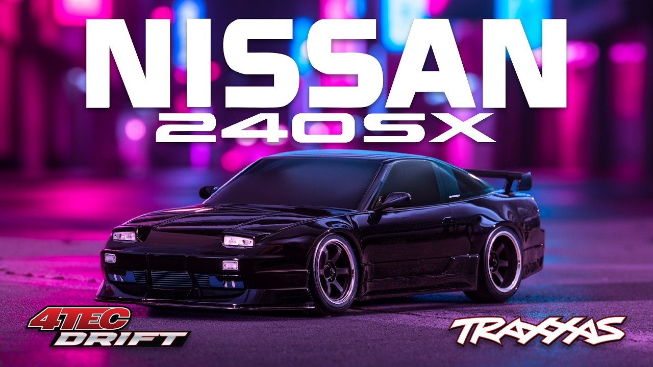 Traxxas Drift 4-Tec Nissan 240SX 1:10 ARTR, Schwarz