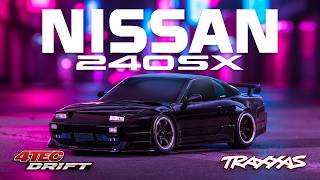 Traxxas 4-Tec Drift | Nissan 240SX with New High-Angle Steering
