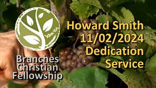 Jude's Dedication and Talk - 11th February 2024 - Howard Smith