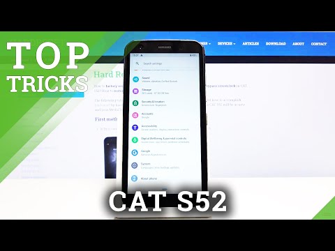 Top Trick for CAT S52 – Cool Features / The Best CAT Tips