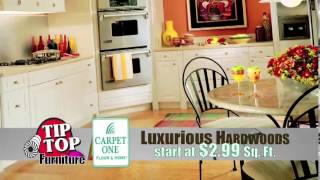 preview picture of video 'Tip Top Furniture + Carpet One Grand Opening Sale Hardwood Flooring + Area Rugs 2014'