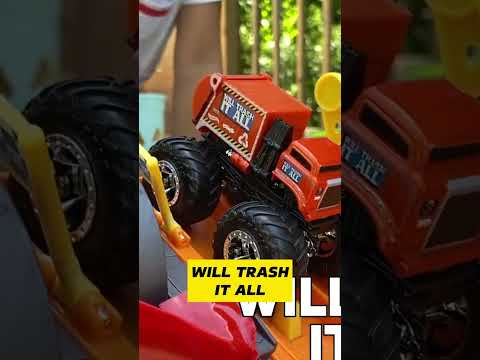 Monster Truck Longest Downhill Water Race Track