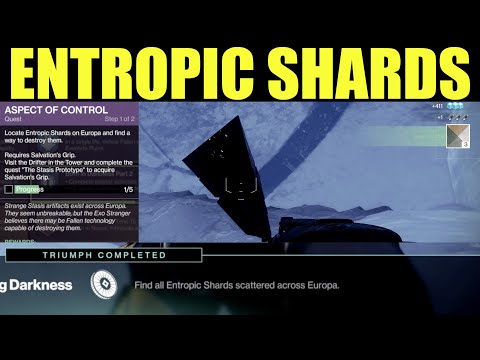 All "Entropic Shard" Locations - Destiny 2 Beyond light (Aspect of Control)