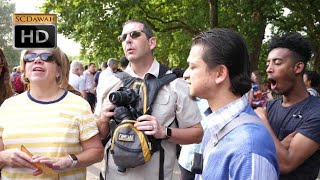 Video: Jesus voluntarily paid the 'spiritual price' for our Sins. Will he see glory of the Father's presence? - Mansur Ahmad vs Tourists
