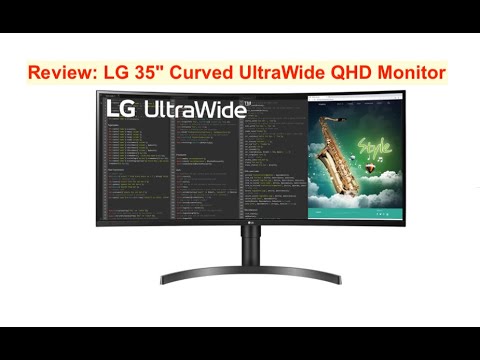 35 Curved UltraWide QHD HDR Monitor - 35WN65C-B