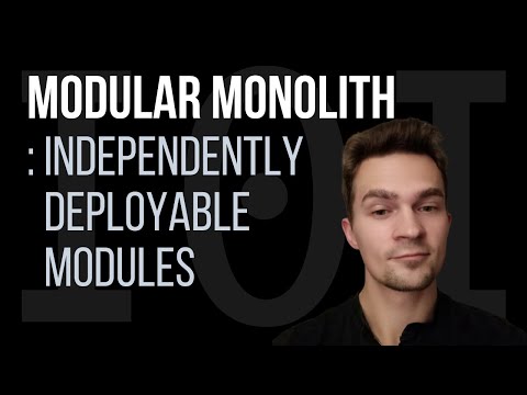 Modular Monolith with Independently Deployable Modules - Java 21 and Spring Boot 3
