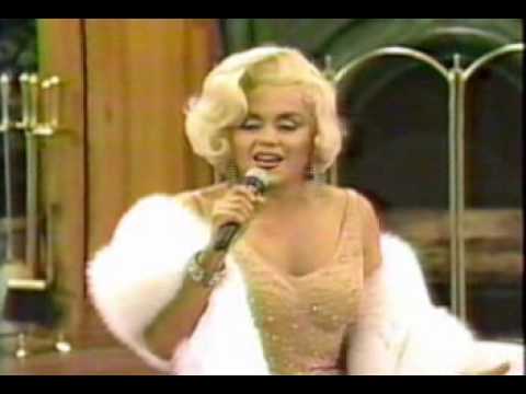 JIMMY JAMES as Marilyn Monroe on Marsha Warfield show (8/92)