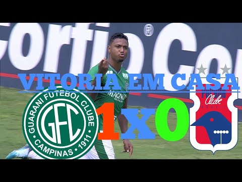 O GOL DE GUARANÍ SP 1 X 0 PARANÁ