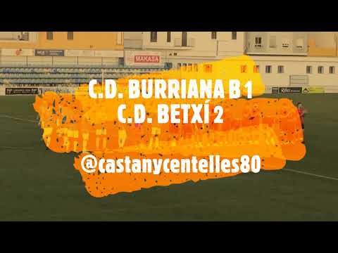 JORNADA 26. C.D. BURRIANA B 1 - C.D. BETXÍ 2 (23-04-2025)
