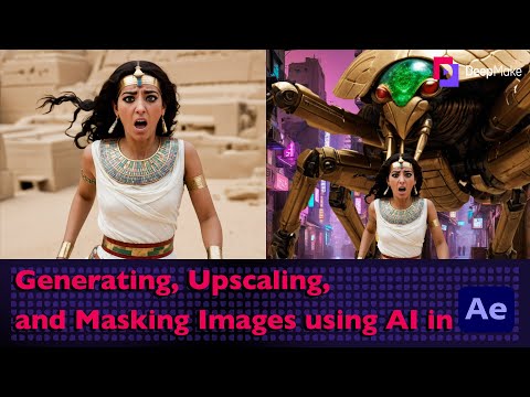 How to express your imagination using DeepMake's AI tools for After Effects