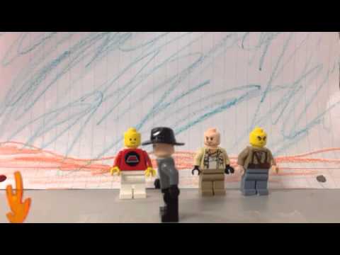 Lego stop motion: battle of the Alamo (not entirely historically accurate)