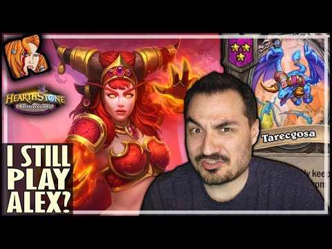 THIS MADMAN STILL PLAYS ALEX?! - Hearthstone Battlegrounds