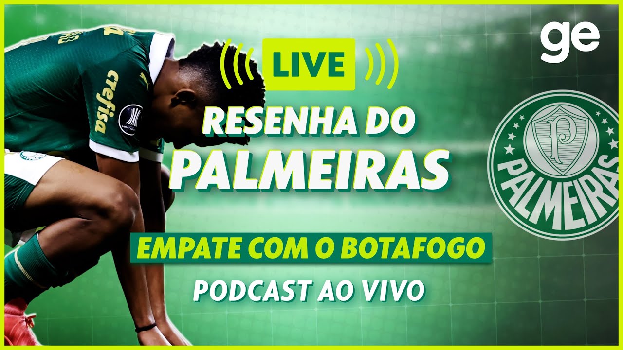 AO VIVO! GE PALMEIRAS ANALISA ELIMINAÇÃO DA LIBERTADORES | #live | ge.globo