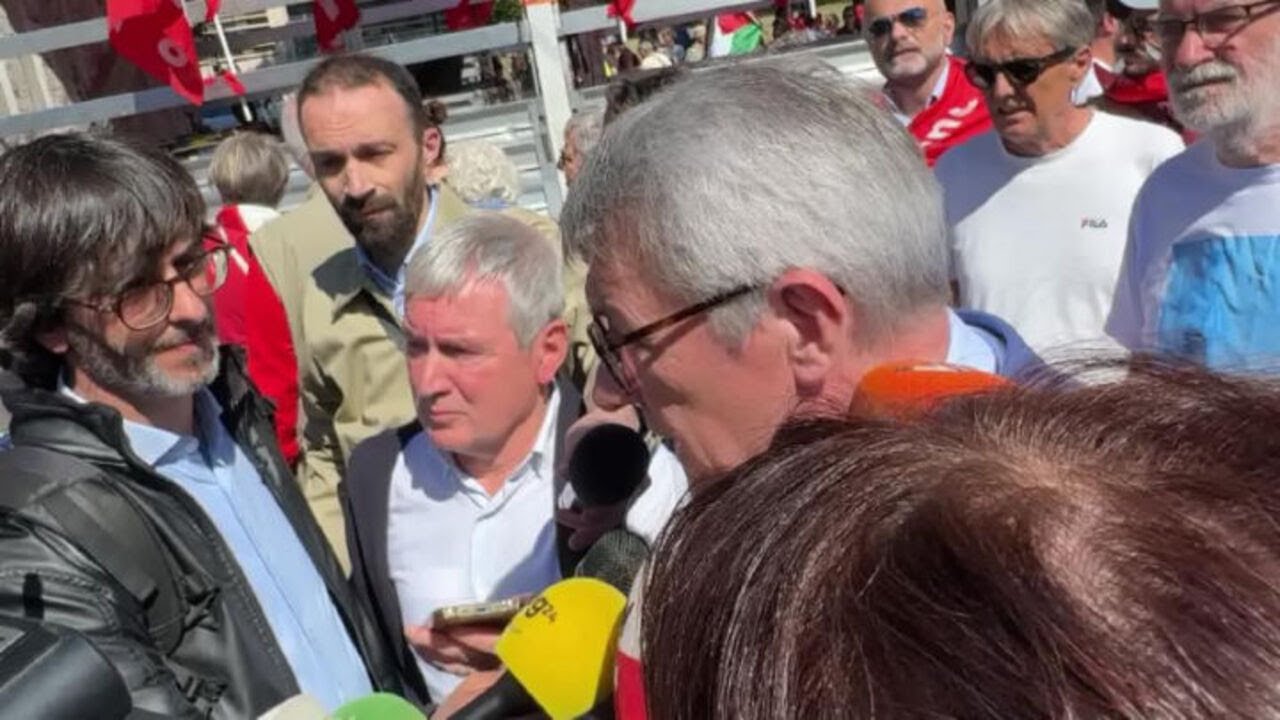 Landini a corteo 25 aprile: La Resistenza passa attraverso il rifiuto della guerra