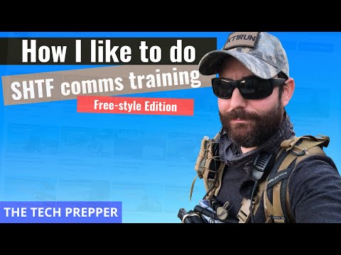 How I like to do SHTF comms training