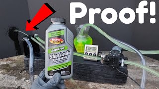 How to stop a coolant leak with Bar