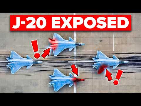 China’s J-20 ‘Stealth’ Jet Is a FLYING LIE… A Paper Tiger That Can’t Fight