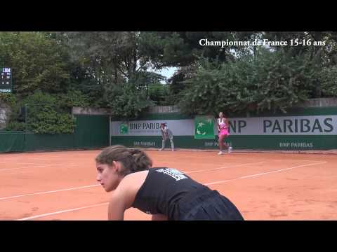 Championnat de France 2015:  finale 15/16 ans filles...