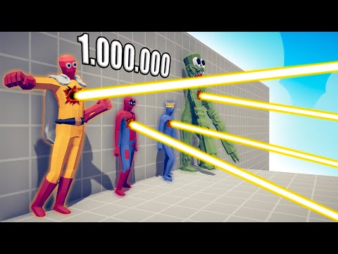 1.000.000 DAMAGE GUN vs UNITS TOURNAMENT - TABS | Totally Accurate Battle Simulator 2023