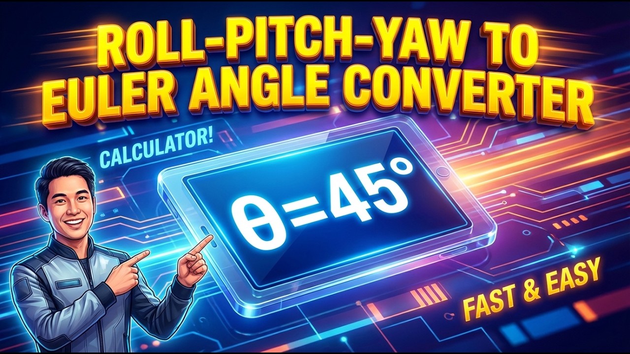 Roll-Pitch-Yaw to Euler Angle Converter