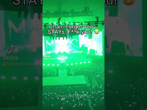 STAYs cursing for Stray Kids Atlanta Day 2 #straykids #skz #maniactour   #straykidsfunnymoments