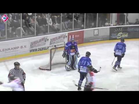 VIDEO: Zure nederlaag voor ijshockeyers HIJS Hokij