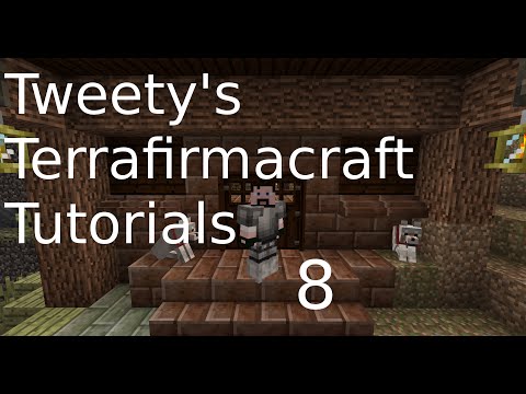 Tweety's Terrafirmacraft Tutorials ep 8 - Blast furnace, Steel