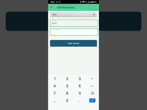 Crypto Portfolio Checker PoZim