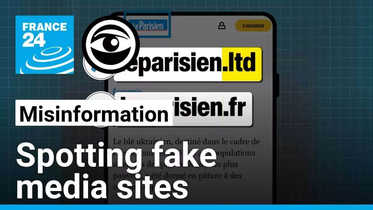 'Typosquatting': How to spot fake news sites created by AI • The Observers - France 24