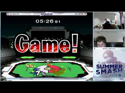 MSS2016 Stom (Fox) vs. Yol4 (C. Falcon, Fox) - Melee Singles Pools