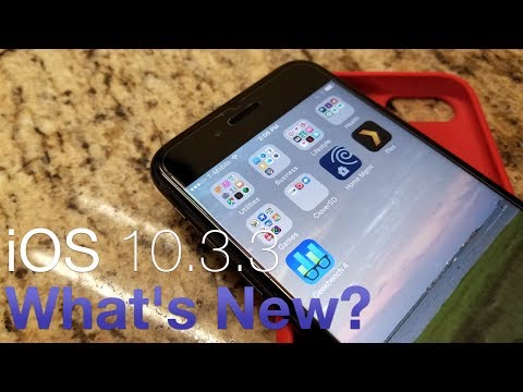 iOS 10.3.3 Is Out! - What's New?