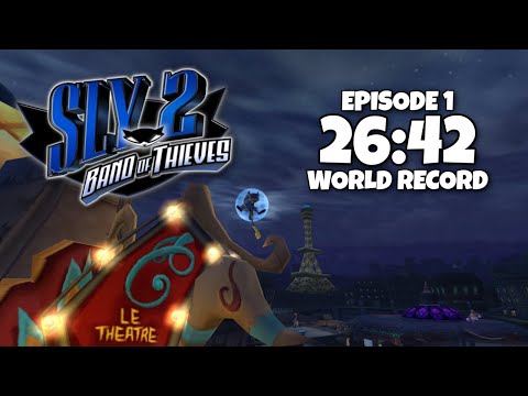 Sly 2 Episode 1 Speedrun in 26:42 [Former WR]