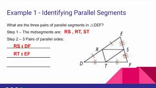 5 1 Midsegments of Triangles
