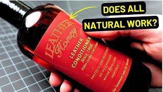 All Natural Leather Honey Conditioner: Test und Ergebnisse