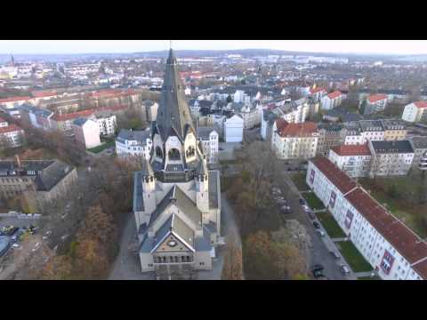 Chemnitz - Karl-Marx-Stadt von Oben Chemnitz Saxonia from the Sky