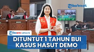 Laras Faizati Dituntut 1 Tahun Penjara Kasus Penghasutan Bakar Gedung Mabes Polri di Demo Agustus