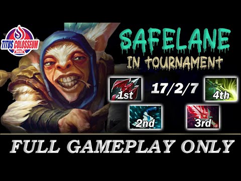 Meepo Safelane Titus Colosseum Cup Tournament - Full Gameplay Meepo #187