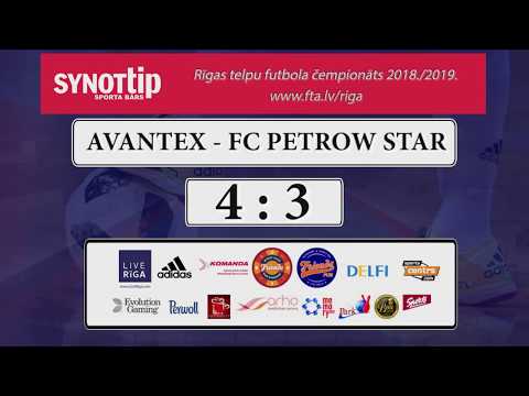 29.11.2018 AVANTEX - FC PETROW STAR