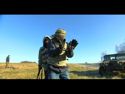 WORKING IN AN ACTIVE WAR ZONE - BBC NEWS