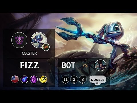 Fizz Bot vs Caitlyn - NA Master Patch 9.18