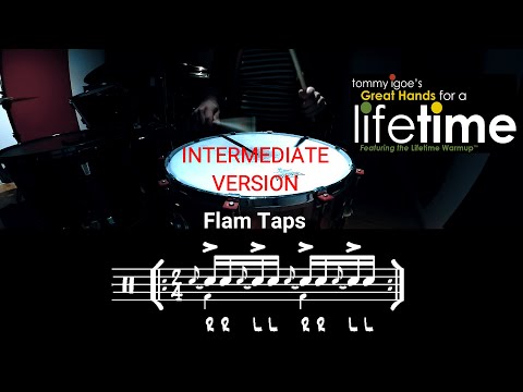 Tommy Igoe's Lifetime Warmup Intermediate version - Por Federico Castrogiovanni