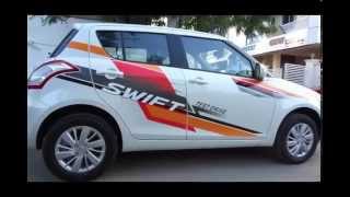 #Cars@Dinos: New Maruti Suzuki Swift Interior Exterior Walkthrough (price, mileage, etc.)