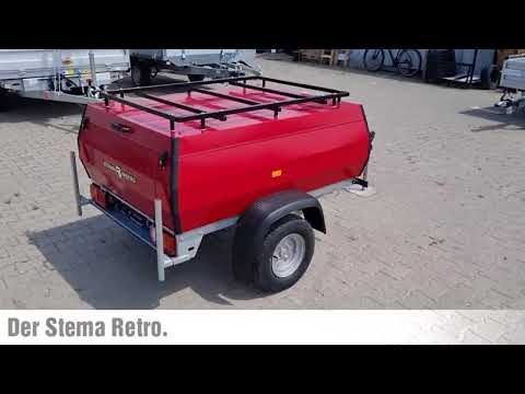 Der Stema Retro Anhänger. Eine gelungene Hommage an den HP der vergangenen Tage. Artikelnummer 23820