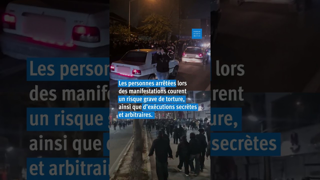Iran : Détentions de masse de manifestants
