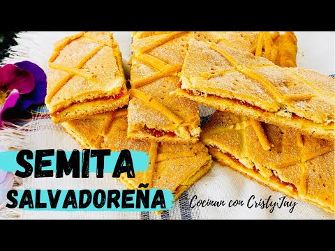 !!CoMo hacer #SEMITA PACHA SALVADOREÑA| PASO A PASO,MASA, FIGURA,semita de jalea| clase de panadería